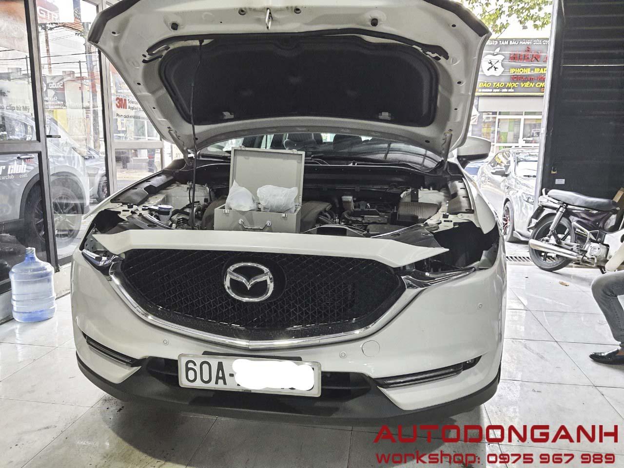 Mazda Cx5 nâng cấp bi led Aozoom Jaguar tại Biên Hòa